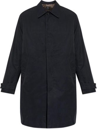 Paul Smith Jas met zakken - Heren - Mantel - Blauw - S - Katoen - Jassen