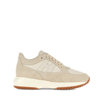 Hogan Interactive Sneakers - Dames - Sneakers - Beige - 37 1/2 EU - Leer - Schoenen