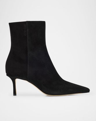 Jimmy Choo London Camile Suede Ankle Boots