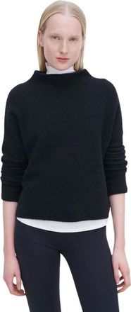 Filippa K Mika Yak Funnelneck Sweater - Dames - Ronde hals truien - Zwart - S - Wol - Truien & Vesten