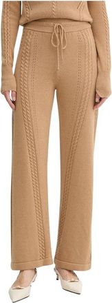 Ermanno Scervino Life Broeken - Dames - Sweatpants - Bruin - M - Wol - Broeken