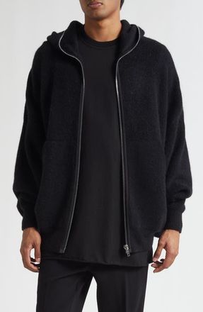 Rick Owens Gimp Hoodie in Black at Nordstrom, Size Medium