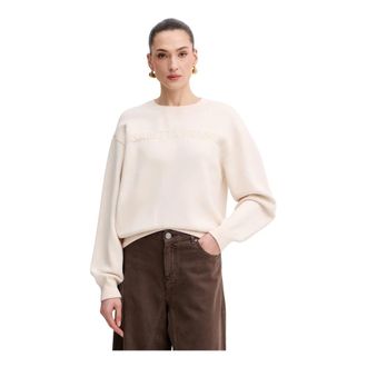Elisabetta Franchi Donna, Felpe, Beige, S, new