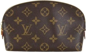 Louis Vuitton Pre-owned Mini Bags, female, Brown, Size: ONE SIZE Pre-owned Monogram Pouch
