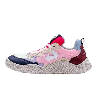 ID.EIGHT Id.eight - Oranje Mix Sneakers - unisex - Schoenen - Veelkleurig - Maat: 38 EU Poliester