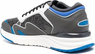 Ferragamo Gancini Rainbow Sneaker - Gray