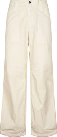 C.P. Company Loose-Fitting Nylon Trousers with Wide Leg
