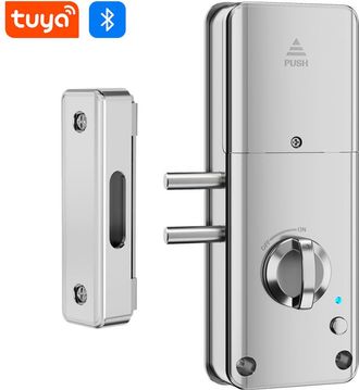 OEM Cerradura Inteligente Invisible Con Aplicaci&oacute;n, Para Puertas Interiores De Madera, Con Bluetooth Y Tarjeta Magn&eacute;tica (con Dos Tarjetas Blancas), Color