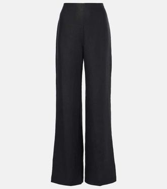 Faithfull The Brand Ilride linen wide-leg pants