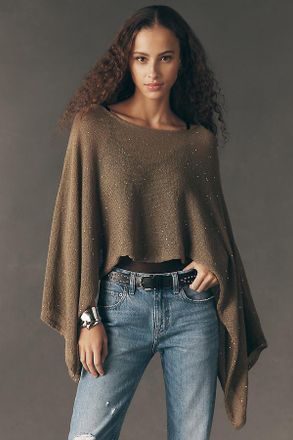 Mare Mare Lightweight Sequin Poncho