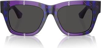 Burberry Dark Grey Square Ladies Sunglasses BE4424 411387 52