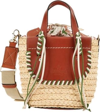 Cuba Lab Dames, Tassen, Veelkleurig, Maat: ONE Size Katoen