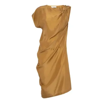 Tela Dames, Jurken, Bruin, Maat: XS