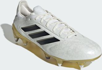 adidas adidas Performance Unisex Copa Pure 3 Elite Soft Ground Boots - White Leather - Size UK 9.5