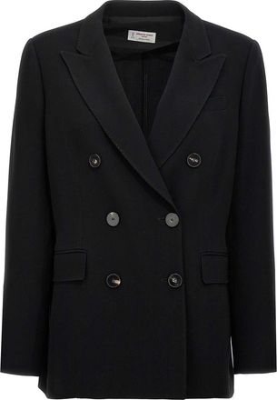 Alberto Biani Double-Breasted Blazer Light