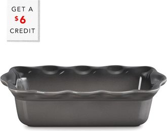 LE CREUSET Heritage Fluted Loaf Pan With $6 Credit