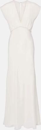 Max Mara Abito lungo Burano in seta