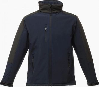 Regatta Mens Regatta Professional Mens Hydroforce 3-layer Membrane Waterproof Breathable Softshell Jackets - Navy - Size: 46/Regular