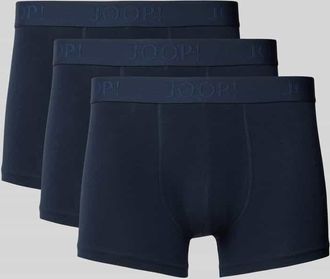 Joop Boxershorts mit elastischem Label-Bund im 3er-Pack in Marine, Größe XXL