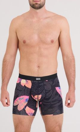 Saxx Vibe Xtra Soft Comfort Boxer Briefs in Nctrnl Orchid-Dk Ink at Nordstrom, Size Xx-Large