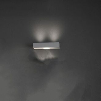 Top-Light Applique Moderno Beaside Metallo Grigio 3 Luci Gx53