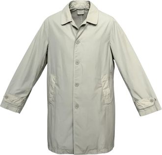 Aspesi Jassen, Heren, Beige, XL, Polyester, Regenjas Lemon Kurzmantel