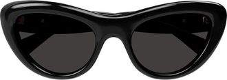 Bottega Veneta Sunglasses Bv1282 S 001 Black/Grey Women