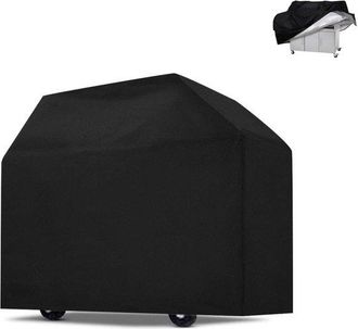 OEM Unidad, Impermeable Barbacoa Barbacoa Fabricada Tela Oxford 210d, 145 X 61 X 117 Cm, Barbacoas Barbacoas Gas, Negra