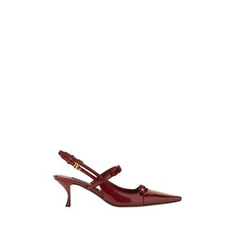 Dolce & Gabbana Zapato destalonado - Shoes - Mujer - Rojo - 39 EU