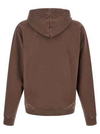 Jacquemus Fleece Cotton Hoodie - Brown