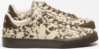 Veja Womens VEJA Campo Leather Womens Trainers - Pierre Wild Country - Size: 5