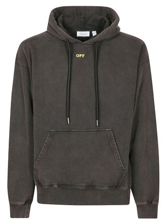 Off-white Washed Black Fallen Caravaggio Hoodie