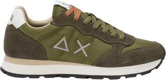 Sun 68 Tom Solid - Heren - Sneakers - Groen - 46 EU - Katoen - Schoenen