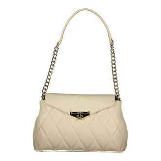 Mario Valentino Mario Valentino Beige Polyurethaan Dames Schoudertas