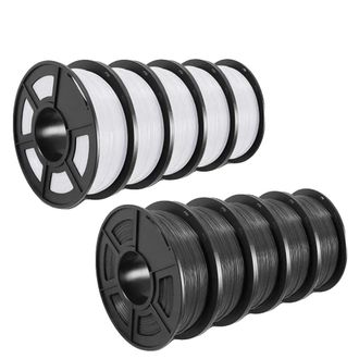 OEM Filamento Para Impresora 3d, Alta Compatibilidad, Materiales Ecol&oacute;gicos, Petg Wt Gy