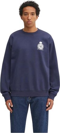 Sporty & Rich Hombre, Sudaderas, Azul, Talla: M