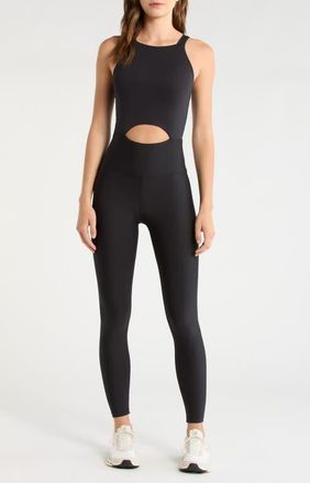 YEAR OF OURS Coutout Jumpsuit in Black at Nordstrom, Size X-Small
