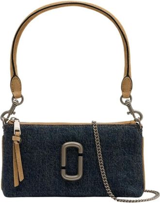 Marc Jacobs The Pochette - Dames - Schoudertassen - Blauw - ONE Size - Katoen - Tassen