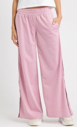 Puma Low Rise Popper Side Snap Pants in Poised Pink at Nordstrom, Size X-Small