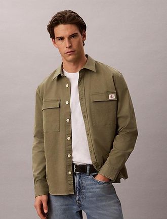 Calvin Klein Comfort Cotton Utility Overshirt