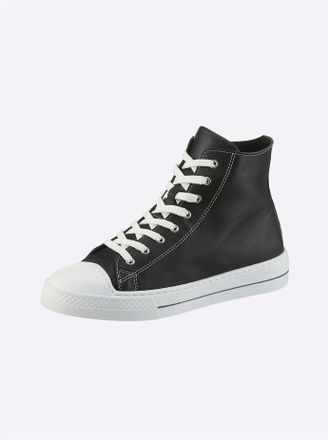 Andrea Conti Sneaker ANDREA CONTI, Damen, Gr. 36, schwarz, Glattleder, Leder, Rindsleder, Schuhe Sneaker