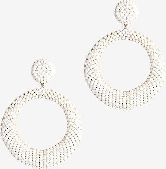 Deepa Gurnani Ohrringe aus Glasperlen Asta