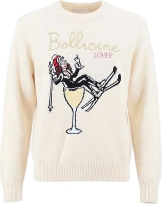 MC2 Saint Barth Maglione New Queen - - Knitwear - Donna - Beige - M
