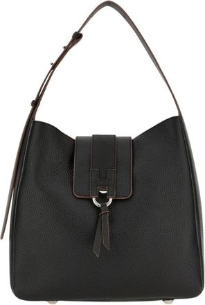 Hogan Shoppingtas - Dames - Schoudertassen - Zwart - ONE Size - Leer - Tassen