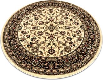 RugsX Rugsx - Alfombra Royal Adr Circulo Modelo 1745 Caramelo Beige Circulo 120 Cm