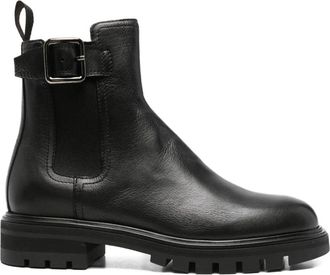 Henderson Nara Boots - Dames - Chelseaboots - Zwart - 39 EU - Leer - Schoenen
