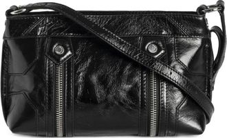 Zadig&Voltaire Tassen, Dames, Zwart, ONE Size, Leer, Sunny Mood Vintage Patent Tas