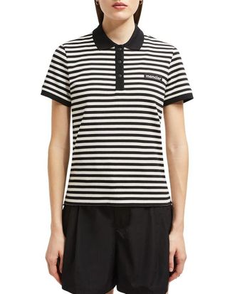 Moncler Striped Polo Shirt