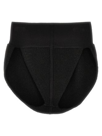 Rick Owens Womens Panties In Cachemire Blend