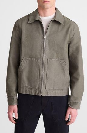 Madewell Reverse Sateen Service Jacket in Surplus at Nordstrom, Size Xx-Large